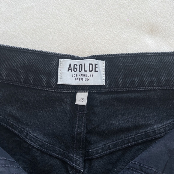 AGOLDE Jaden Cut-off Jean Short - Picture 8 of 9